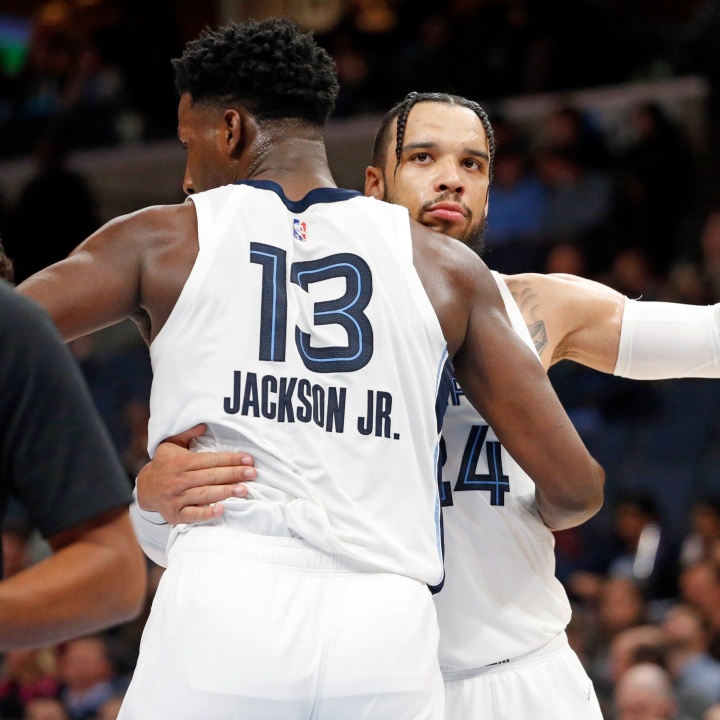 重回孟菲斯有何感想？狄龙：小贾伦刚刚说我丑但其实他比我丑多了